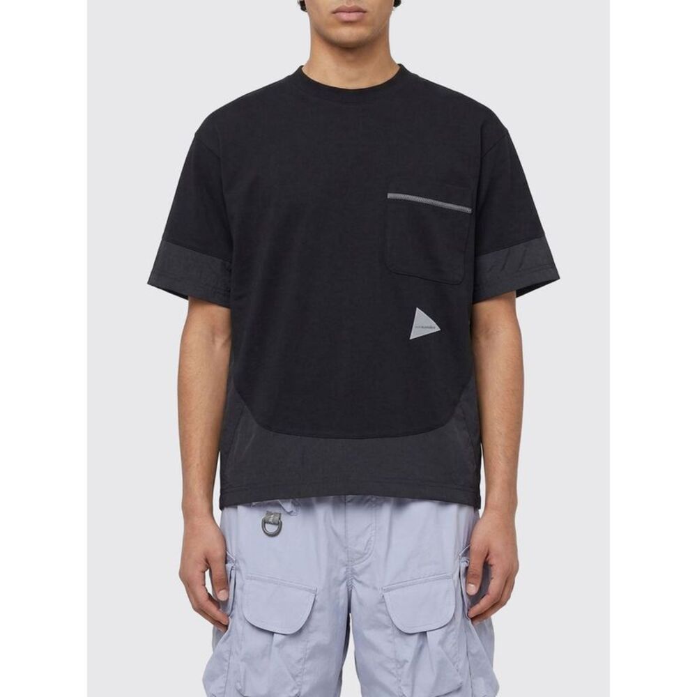 And Wander T-Shirt Men Black